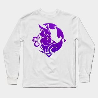 Genshin Impact Yae Miko Emblem Long Sleeve T-Shirt